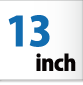 13inch